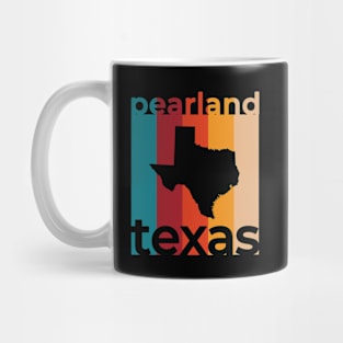 Pearland Texas Retro Mug